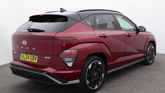 Hyundai KONA 65.4kWh N Line S SUV 5dr Electric Auto (218 ps) Red
