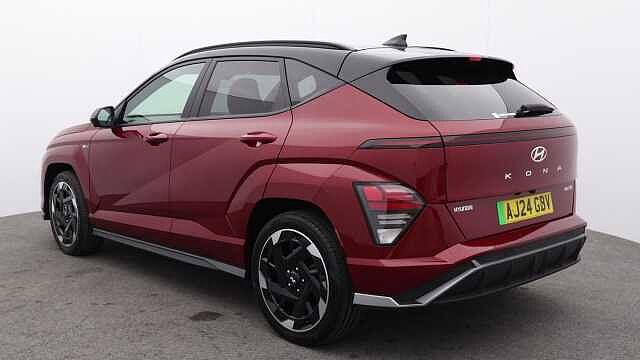 Hyundai KONA 65.4kWh N Line S SUV 5dr Electric Auto (218 ps) Red