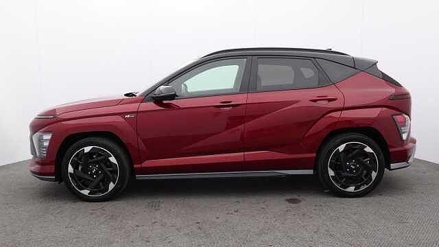 Hyundai KONA 65.4kWh N Line S SUV 5dr Electric Auto (218 ps) Red