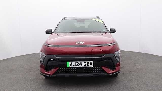 Hyundai KONA 65.4kWh N Line S SUV 5dr Electric Auto (218 ps) Red