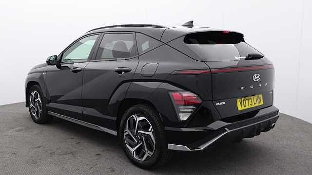 Hyundai KONA 1.6 h-GDi N Line S SUV 5dr Petrol Hybrid DCT Euro 6 (s/s) (141 ps) Black