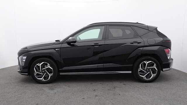 Hyundai KONA 1.6 h-GDi N Line S SUV 5dr Petrol Hybrid DCT Euro 6 (s/s) (141 ps) Black