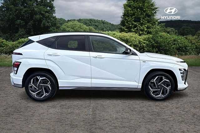 Hyundai KONA 1.6T 138 N Line 5dr White