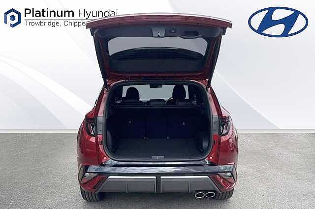 Hyundai TUCSON 1.6T Hybrid N Line 5dr Auto Red