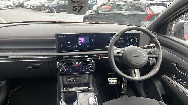 Hyundai TUCSON 1.6T Hybrid N Line 5dr Auto Red