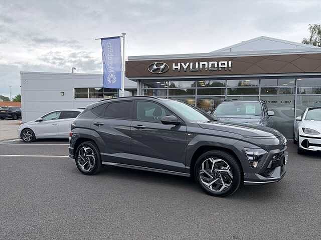 Hyundai KONA 1.6 Hybrid 138 N Line 5dr DCT Grey