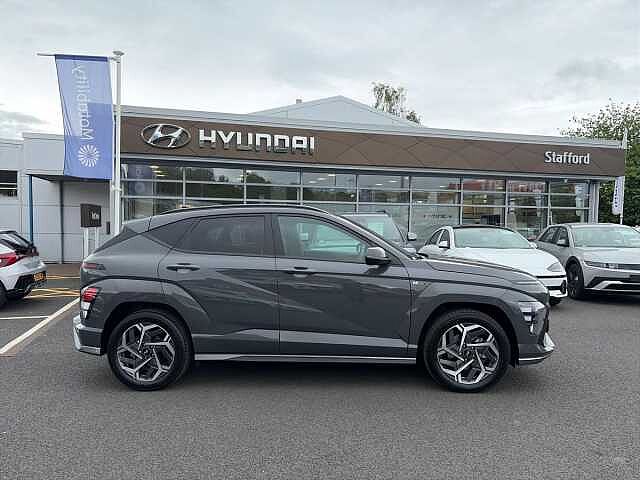 Hyundai KONA 1.6 Hybrid 138 N Line 5dr DCT Grey