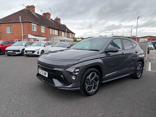 Hyundai KONA 1.6 Hybrid 138 N Line 5dr DCT Grey