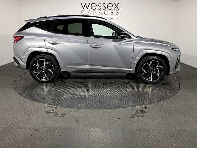 Hyundai TUCSON 1.6T Hybrid N Line 5dr Auto 5(2024) Silver