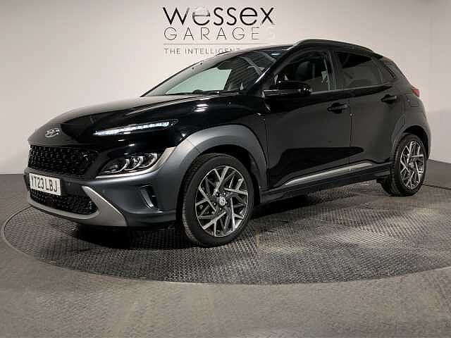 Hyundai KONA 1.6 GDi Hybrid Ultimate 5dr DCT Black