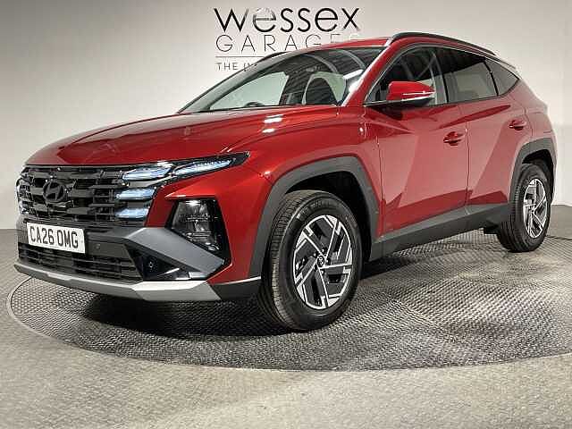 Hyundai TUCSON 1.6T 239 Hybrid Advance 5dr Auto Red