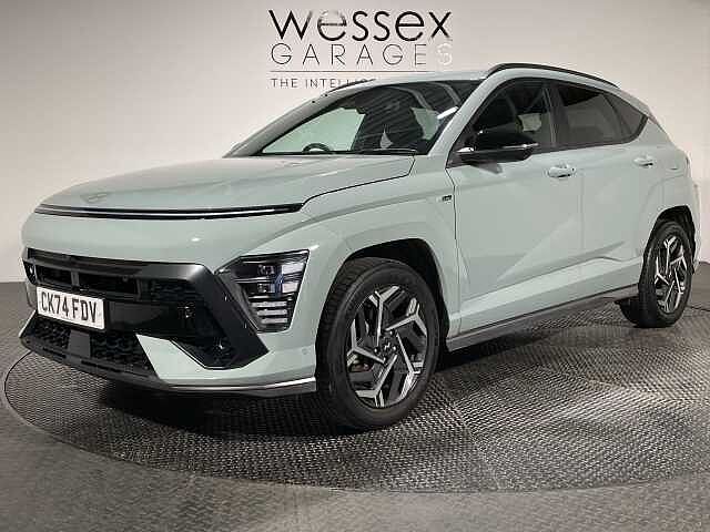 Hyundai KONA 1.6 GDi Hybrid N Line S 5dr DCT Green