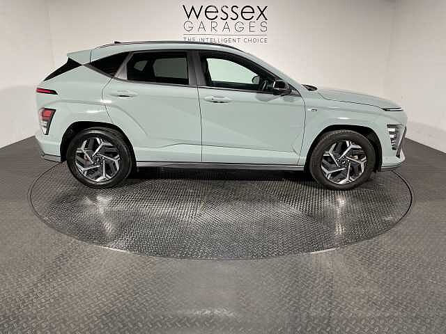 Hyundai KONA 1.6 GDi Hybrid N Line S 5dr DCT Green