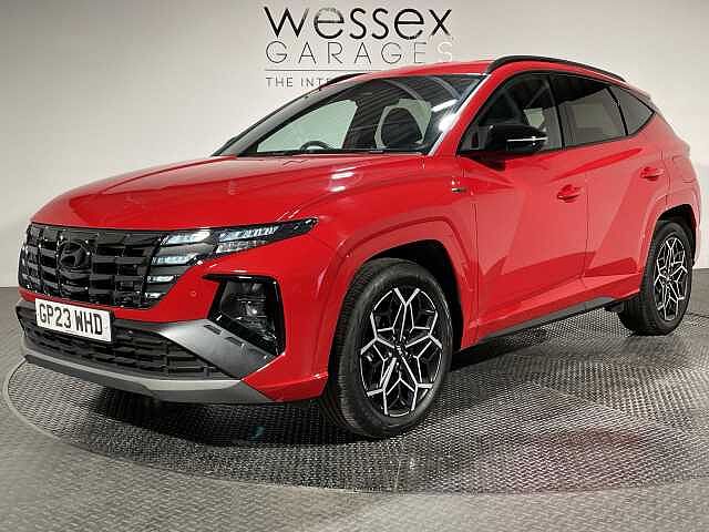 Hyundai TUCSON 1.6 TGDi Hybrid 230 N Line 5dr 2WD Auto Red