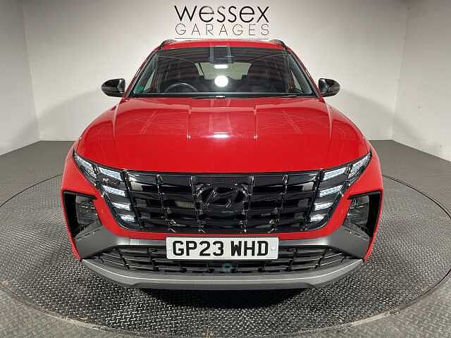 Hyundai TUCSON 1.6 TGDi Hybrid 230 N Line 5dr 2WD Auto Red
