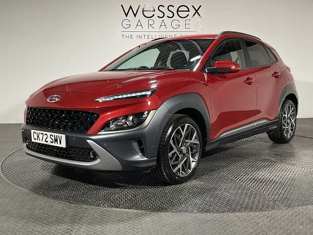 Hyundai KONA 1.6 GDi Hybrid Premium 5dr DCT Red