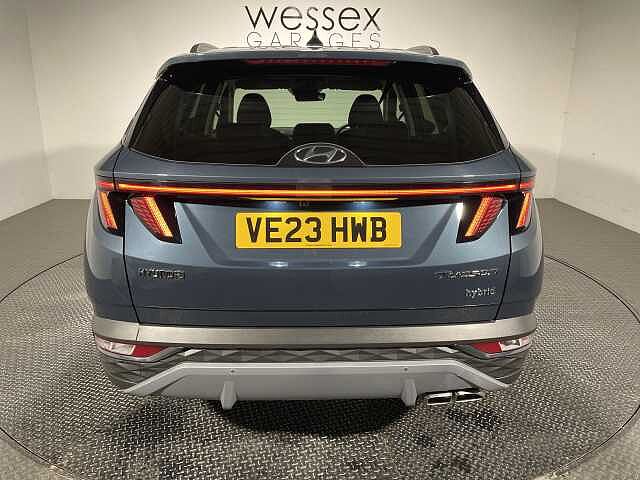 Hyundai TUCSON 1.6 TGDi Hybrid 230 Premium 5dr 2WD Auto Blue