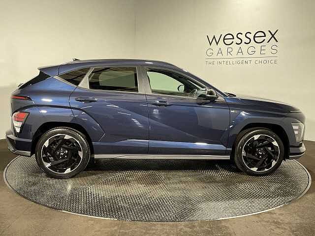 Hyundai KONA 160kW N Line 65kWh 5dr Auto Blue