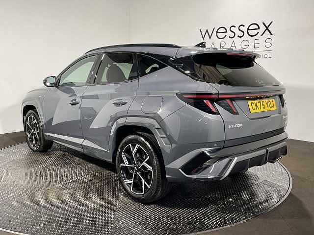 Hyundai TUCSON 1.6T Hybrid N Line 5dr Auto Grey