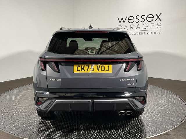 Hyundai TUCSON 1.6T Hybrid N Line 5dr Auto Grey