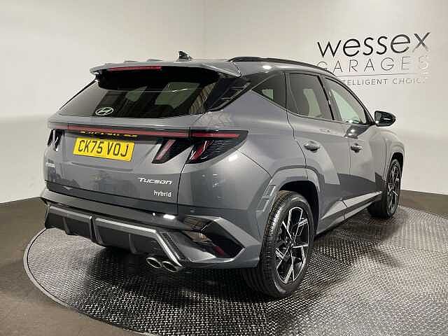 Hyundai TUCSON 1.6T Hybrid N Line 5dr Auto Grey