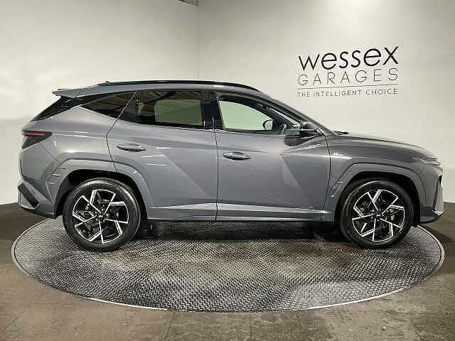 Hyundai TUCSON 1.6T Hybrid N Line 5dr Auto Grey