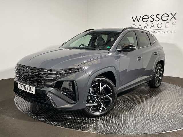 Hyundai TUCSON 1.6T Hybrid N Line 5dr Auto Grey