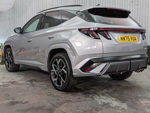 Hyundai TUCSON 1.6 T-GDi N Line Auto Euro 6 (s/s) 5dr Silver