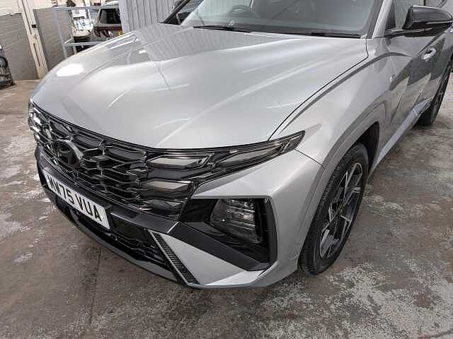 Hyundai TUCSON 1.6 T-GDi N Line Auto Euro 6 (s/s) 5dr Silver