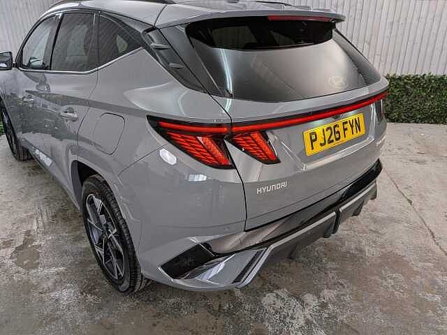 Hyundai TUCSON 1.6T Hybrid N Line Edition Auto Euro 6 (s/s) 5dr Shadow Grey