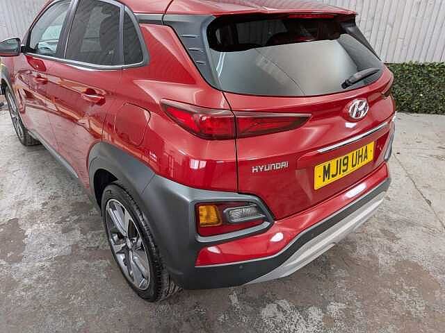 Hyundai KONA 1.0 T-GDi Blue Drive Premium Euro 6 (s/s) 5dr Pulse Red