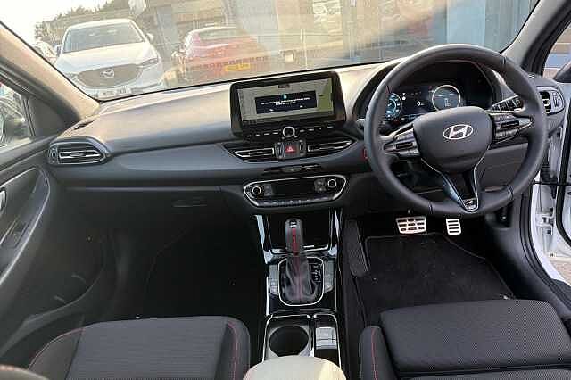 Hyundai I30 1.5T GDi 48v Hybrid N Line 5dr DCT White