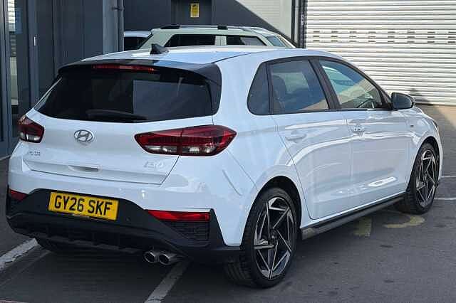 Hyundai I30 1.5T GDi 48v Hybrid N Line 5dr DCT White