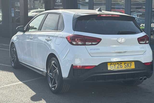 Hyundai I30 1.5T GDi 48v Hybrid N Line 5dr DCT White