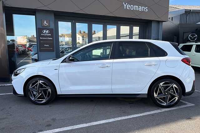 Hyundai I30 1.5T GDi 48v Hybrid N Line 5dr DCT White
