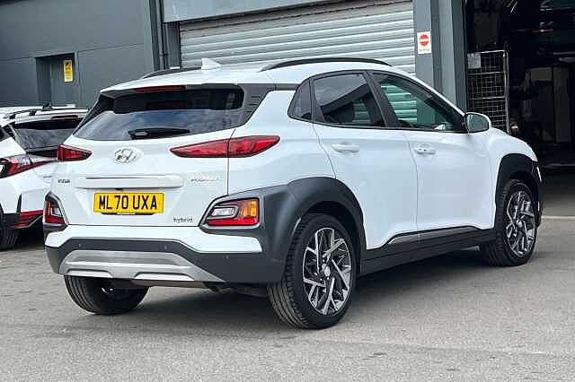 Hyundai KONA 1.6 GDi Hybrid Premium 5dr DCT White