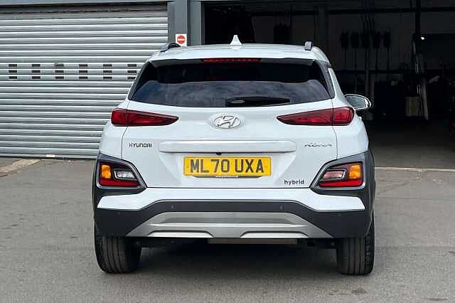 Hyundai KONA 1.6 GDi Hybrid Premium 5dr DCT White