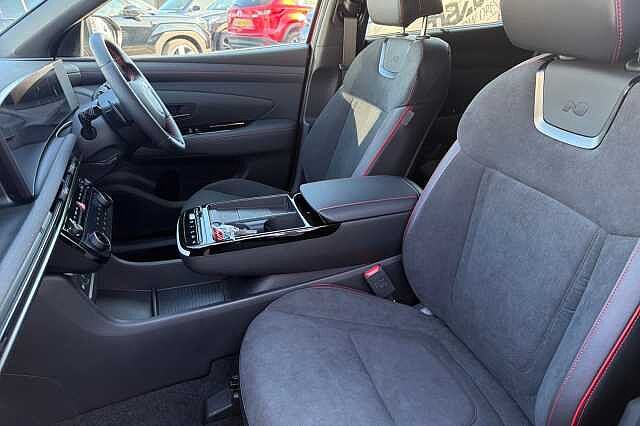 Hyundai TUCSON 1.6T 48V MHD N Line 5dr DCT Red