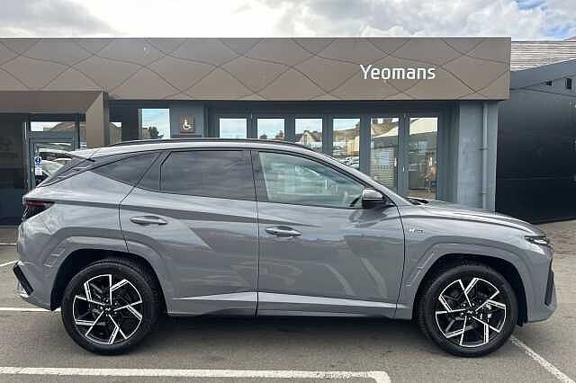 Hyundai TUCSON 1.6T 239 Hybrid N Line 5dr Auto Grey