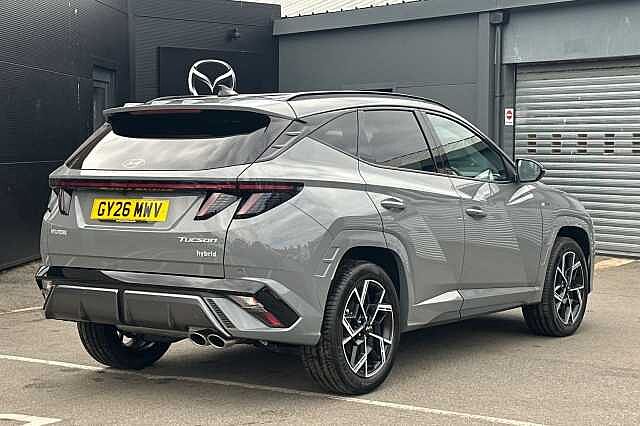 Hyundai TUCSON 1.6T 239 Hybrid N Line 5dr Auto Grey