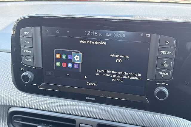 Hyundai I10 1.0 [63] Advance 5dr Auto [Nav] Red
