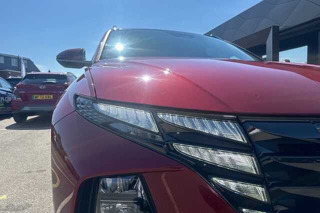 Hyundai TUCSON 1.6 TGDi Hybrid 230 Ultimate 5dr 2WD Auto Red