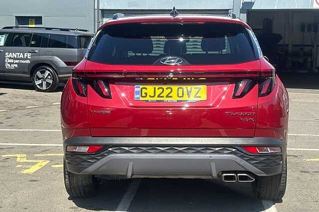 Hyundai TUCSON 1.6 TGDi Hybrid 230 Ultimate 5dr 2WD Auto Red