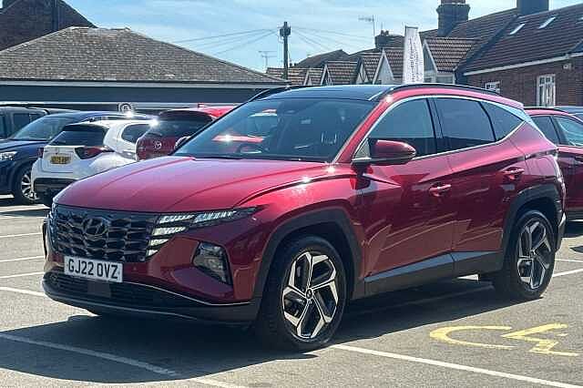 Hyundai TUCSON 1.6 TGDi Hybrid 230 Ultimate 5dr 2WD Auto Red