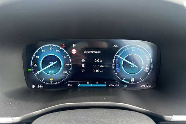 Hyundai SANTA FE 1.6 TGDi Hybrid Ultimate 5dr Auto Black