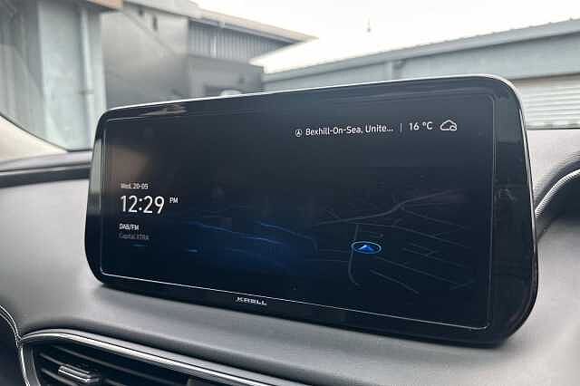 Hyundai SANTA FE 1.6 TGDi Hybrid Ultimate 5dr Auto Black