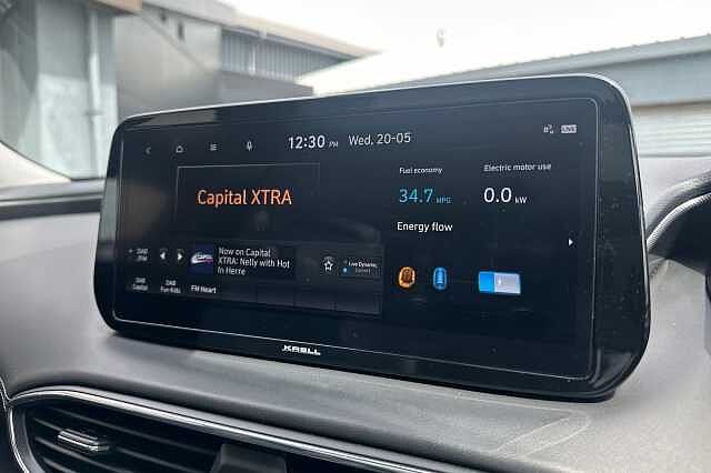 Hyundai SANTA FE 1.6 TGDi Hybrid Ultimate 5dr Auto Black