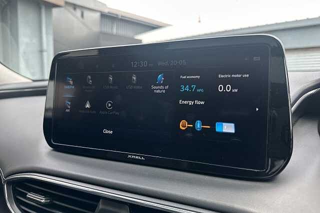 Hyundai SANTA FE 1.6 TGDi Hybrid Ultimate 5dr Auto Black