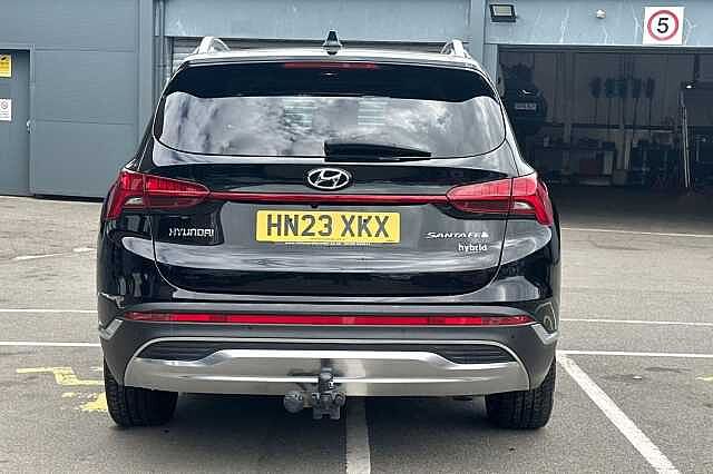 Hyundai SANTA FE 1.6 TGDi Hybrid Ultimate 5dr Auto Black