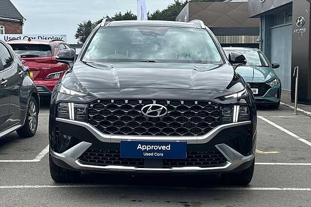 Hyundai SANTA FE 1.6 TGDi Hybrid Ultimate 5dr Auto Black
